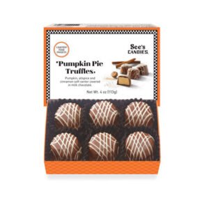 pumpkin pie truffles